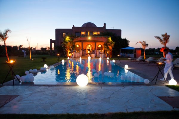 Luxury Guest-House Villa For Sale in Marrakech Road to Fes